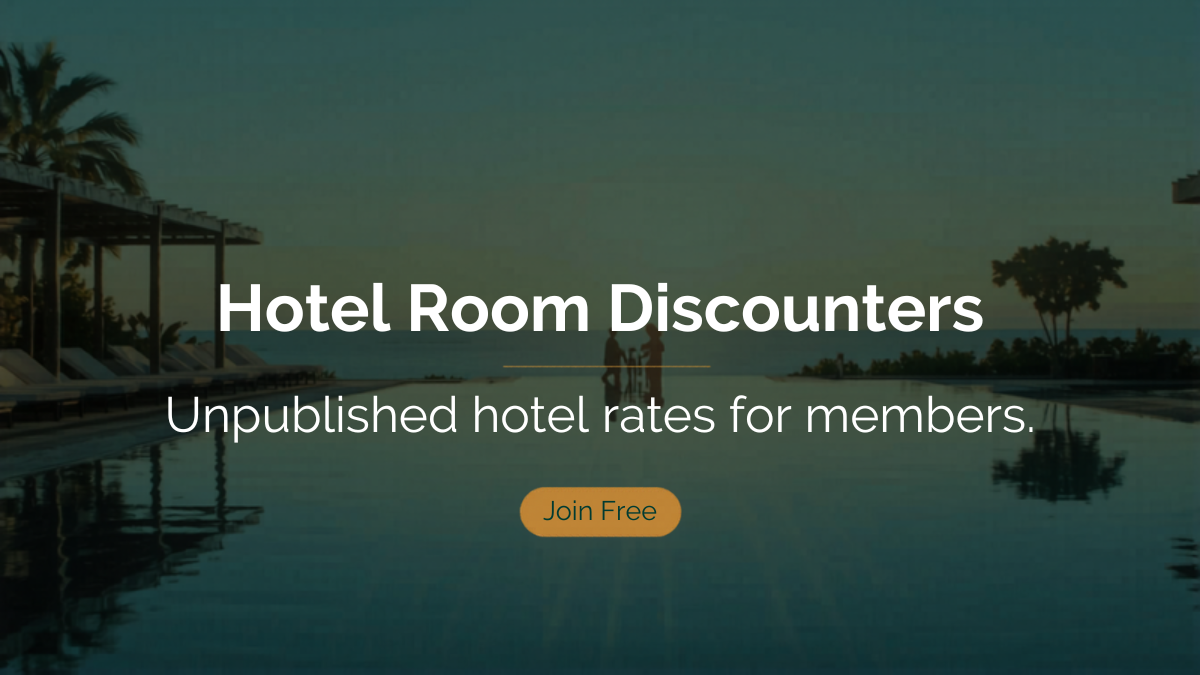 Hotel Room Discounters — Unpublished Hotel Rates for Members